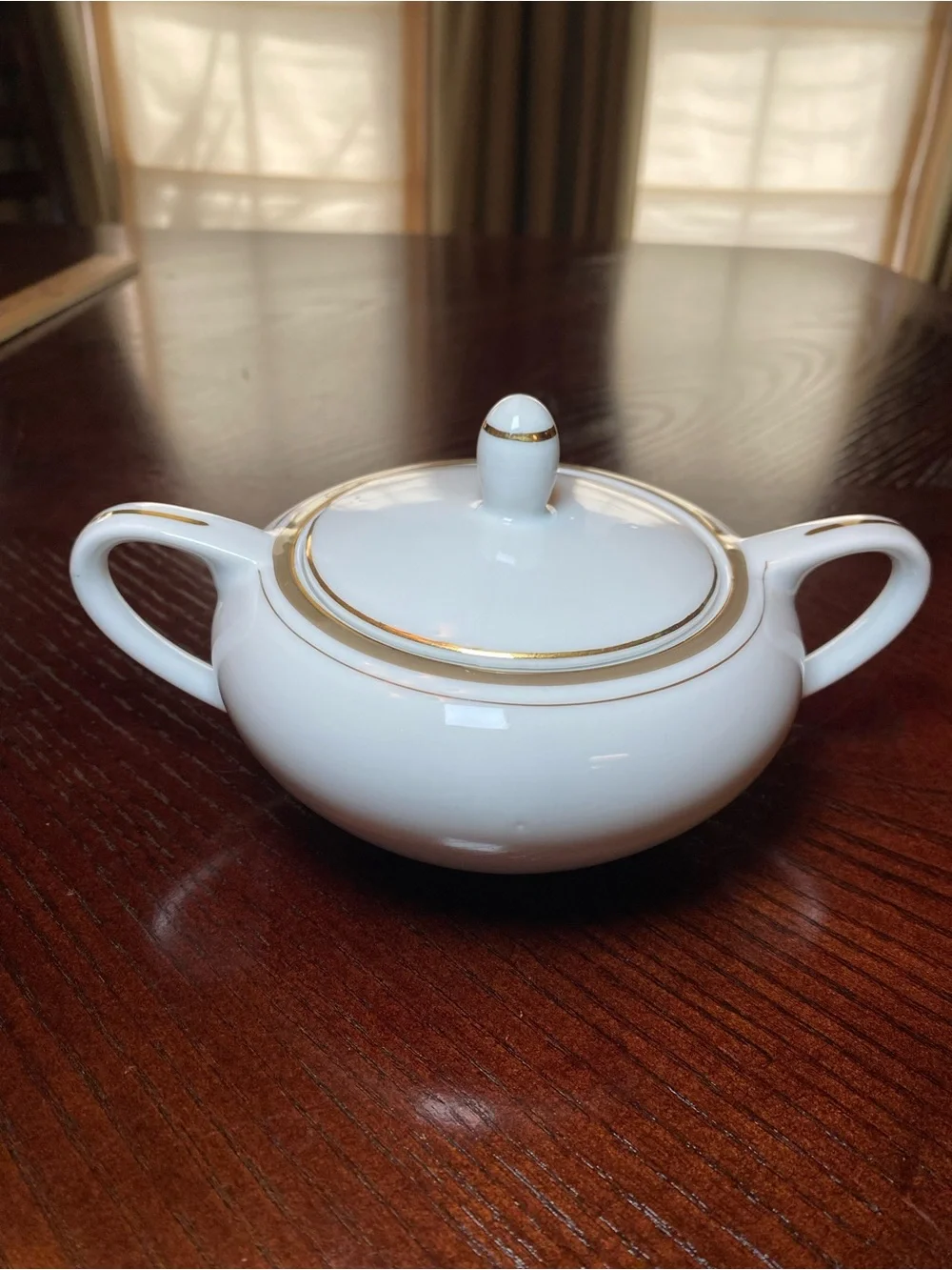 Royalton China Co, Japan. Translucent Porcelain China Golden Elegance Sugar Bowl